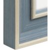 Hama cadre plastique Rustic gris-bleu 10x15 cm avec passe-partout 9x13 cm