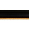 Walther cadre en bois Vigo 42x59,4 cm noir avec bord argenté verre clair