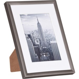 Cadre alu Manhattan 13x18 cm en gris