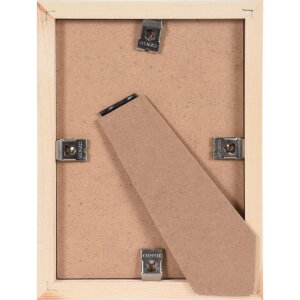 Cadre photo Jardin 13x18 blanc cadre en bois