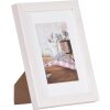 Cadre photo Jardin 13x18 blanc cadre en bois