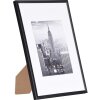 Manhattan cadre alu 20x30 cm en noir