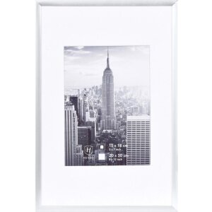 Cadre photo aluminium Manhattan 20x30 cm argenté