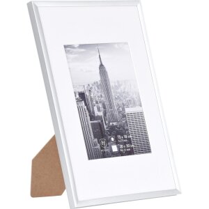 Cadre photo aluminium Manhattan 20x30 cm argenté