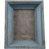 Clayre & Eef 2F0861 Cadre photo bleu 21x6x26 cm - 10x15 cm