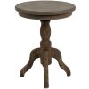 Clayre & Eef 5H0535 Table dappoint marron Ø 50x65 cm