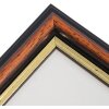 Henzo cadre en bois Verona 20x28 cm brun foncé avec passe-partout 13x18 cm