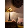 Clayre & Eef 5LL-6226 Lampe de table Tiffany Marron, Beige Ø 36x57 cm E27-max 2x60W