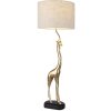 Clayre & Eef 5LMC0011 Lampe de table Girafe Couleur or Ø 30x85 cm E27-max 1x60W