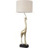 Clayre & Eef 5LMC0011 Lampe de table Girafe Couleur or Ø 30x85 cm E27-max 1x60W