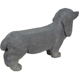 Clayre & Eef 5MG0019 Chien gris 74x19x39 cm