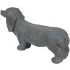 Clayre & Eef 5MG0019 Chien gris 74x19x39 cm