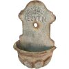 Clayre & Eef 5Y1097 Fontaine murale décorative Gris 46x24x69 cm