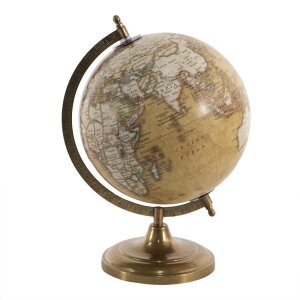 Clayre & Eef 64905 Globe Décoratif Jaune,...