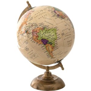 Clayre & Eef 64912 Globe Décoratif Beige, Vert...