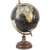 Clayre & Eef 64914 Globe Décoratif Bleu, Vert 22x22x33 cm