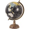 Clayre & Eef 64914 Globe Décoratif Bleu, Vert 22x22x33 cm