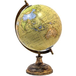 Clayre & Eef 64921 Globe Décoratif Jaune,...