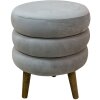 Clayre & Eef 64961BE Tabouret Beige Ø 38x44 cm