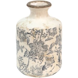 Clayre & Eef 6CE1449S Vase décoratif Gris,...