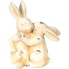 Clayre & Eef 6CE1485 Décor Lapin blanc, gris 20x10x25 cm