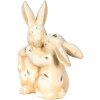 Clayre & Eef 6CE1485 Décor Lapin blanc, gris 20x10x25 cm