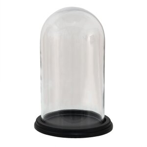 Clayre & Eef 6GL3478 Cloche en verre Transparent...