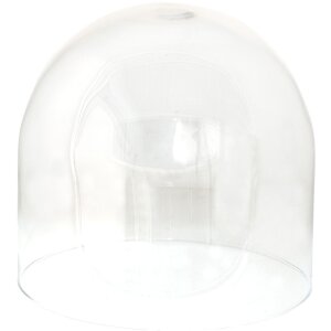 Clayre & Eef 6GL3548 Cloche en verre Transparent...