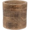 Clayre & Eef 6H2150L Pot de fleurs pour intérieur Marron Ø 15x15 cm