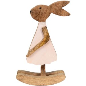 Clayre & Eef 6H2151L Décoration Lapin brun,...