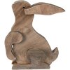 Clayre & Eef 6H2194 Décoration Lapin brun 23x11x33 cm