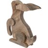 Clayre & Eef 6H2194 Décoration Lapin brun 23x11x33 cm