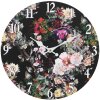 Clayre & Eef 6KL0759 Horloge murale noir Ø 34x4 cm - 1xAA