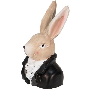 Clayre & Eef 6MG0025 Décor Lapin noir 11x9x19 cm