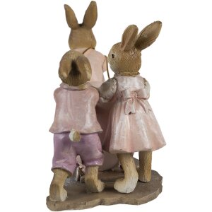 Clayre & Eef 6PR3543 Décor Lapin rose, beige...