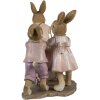 Clayre & Eef 6PR3543 Décor Lapin rose, beige 17x8x11 cm