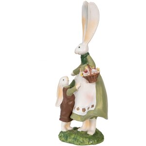 Clayre & Eef 6PR3567 Déco Lapin vert, rouge...