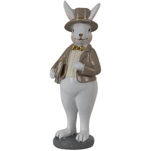 Clayre & Eef 6PR3570 Déco Lapin Beige, Blanc...