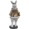 Clayre & Eef 6PR3583 Déco Lapin Beige, Blanc 10x8x25 cm