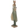 Clayre & Eef 6PR3591 Déco Lapin Vert, Marron, Beige 11x8x33 cm