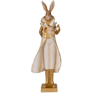 Clayre & Eef 6PR3602 Déco Lapin Doré,...