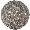 Clayre & Eef 6PR4782 Boule décorative couleur argent Ø 10 cm