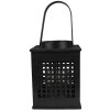 Clayre & Eef 6RO0579L Photophore noir 19x19x25 cm