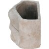 Clayre & Eef 6TE0389L Pot de fleurs pour intérieur Bouche Gris 26x16x16 cm