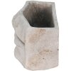 Clayre & Eef 6TE0389S Pot de fleurs pour intérieur Bouche Gris 21x13x14 cm