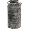 Clayre & Eef 6Y4706 Pot à lait décoratif Gris 19x17x33 cm