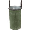 Clayre & Eef 6Y4773 Pot de fleurs pour lintérieur Vert, brun 36x18x25 - 30x15x23 cm