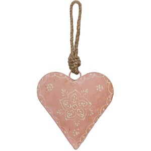 Clayre & Eef 6Y4813M Pendentif Bijoux Cœur Rose...