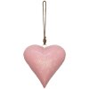 Clayre & Eef 6Y4814L Pendentif Bijoux Cœur Rose 20x6x20 cm