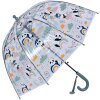 Clayre & Eef JZCUM0006BL Parapluie Enfants Bleu Ø 50 cm